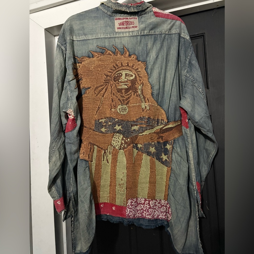 🦄SOLD! Magnolia Pearl Denim American Indian Adison Workshirt! NWT! 🦄